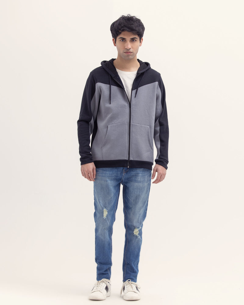 Men Fashion Zip Up Hoodie - Engine - Buy Now