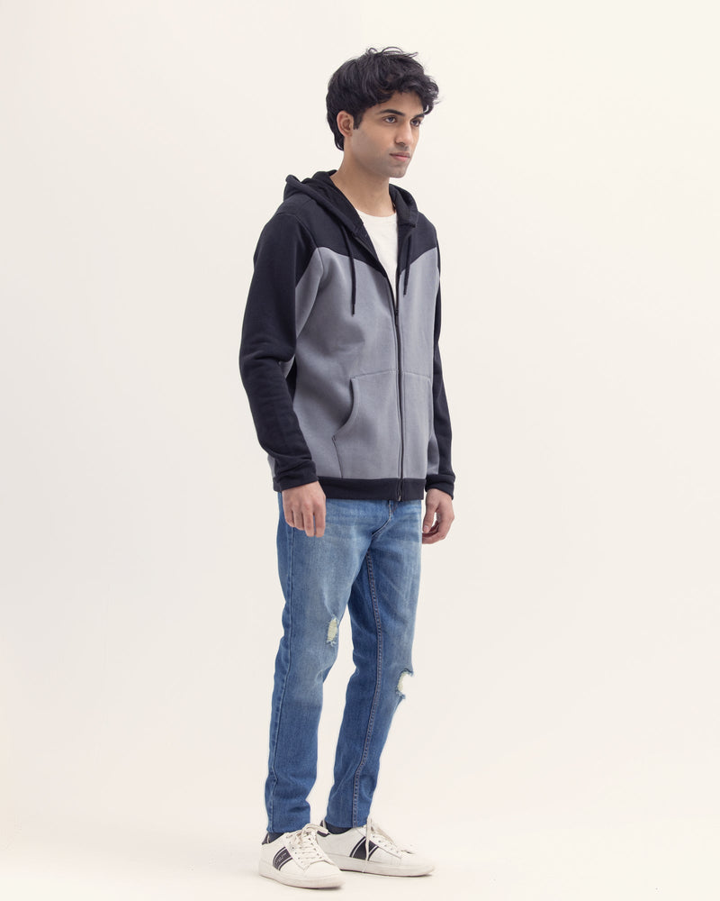 Men Fashion Zip Up Hoodie - Engine - Buy Now