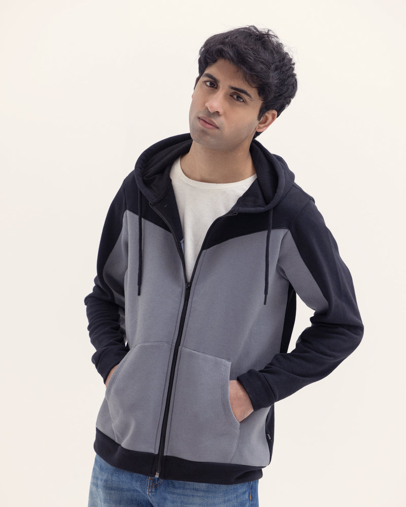 Men Fashion Zip Up Hoodie - Engine - Buy Now