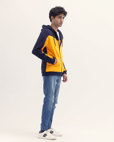 Men Fashion Zip Up Hoodie