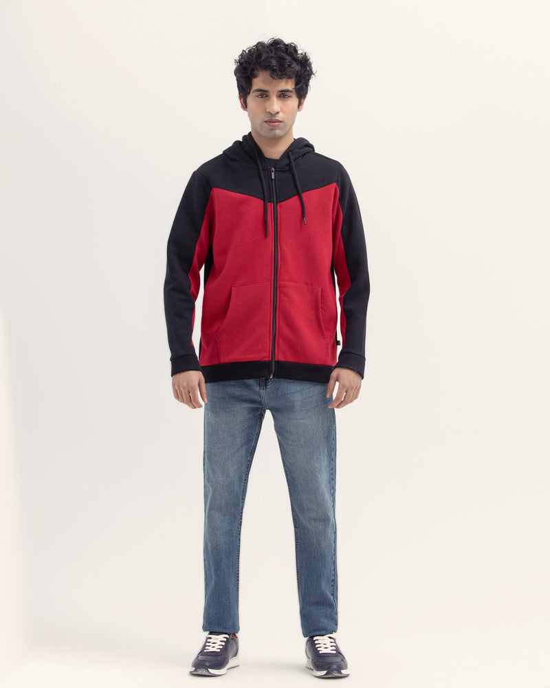 Men Fashion Zip Up Hoodie - Engine - Buy Now