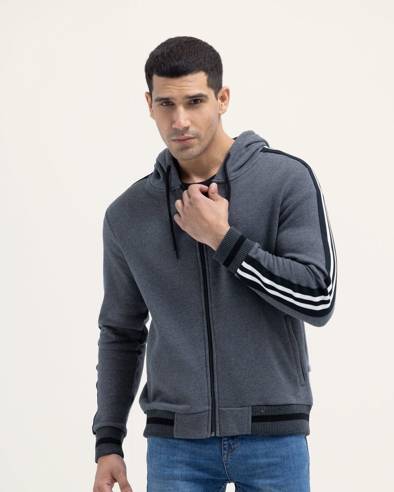 Men Fashion Zip Up Hoodie - Engine - Buy Now