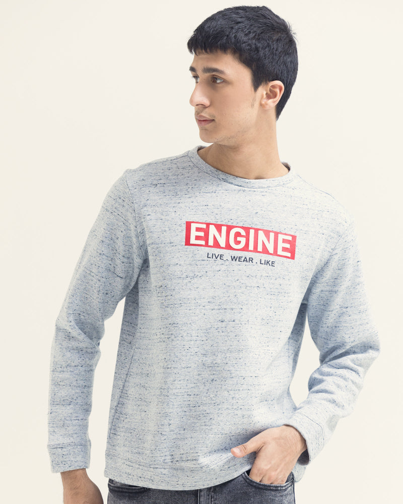Men Fashion Sweatshirt - Engine - Buy Now