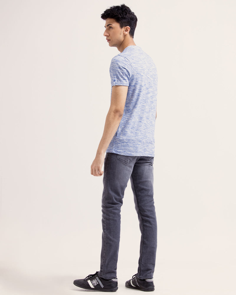 Men Short Sleeves Henley - Engine - Buy Now