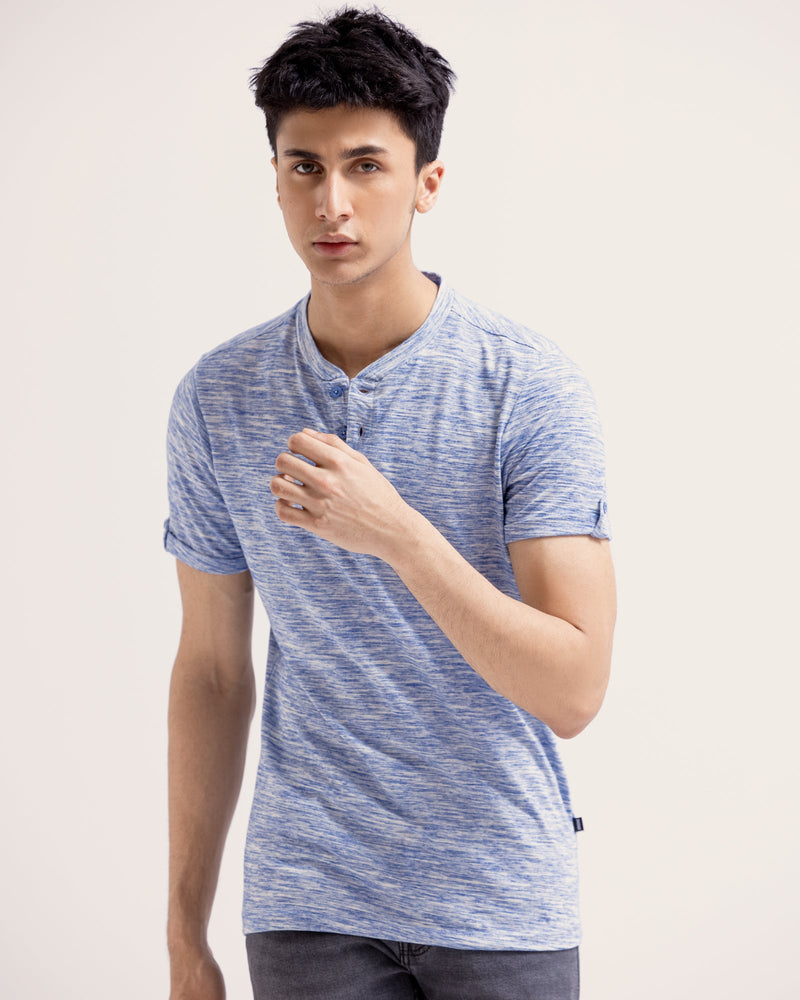 Men Short Sleeves Henley - Engine - Buy Now