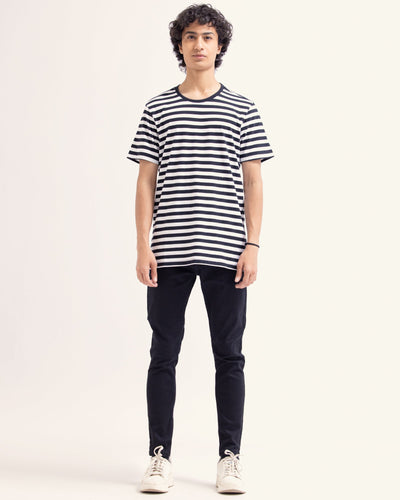 Men Stripped T-Shirt