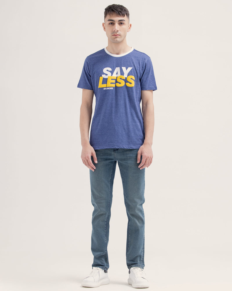 Men "Say Less" T Shirt - Engine - Buy Now
