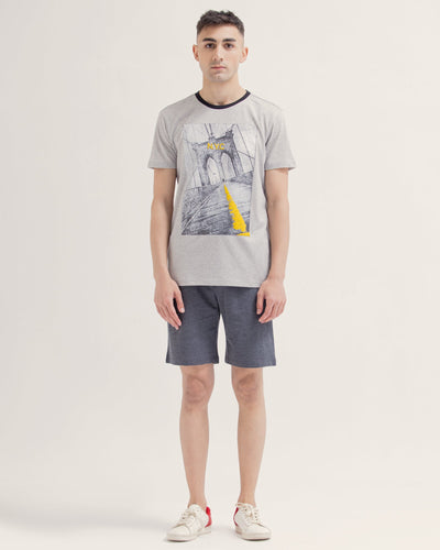 Men Printed T Shirt
