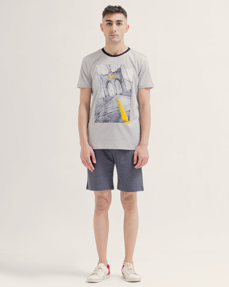 Men Printed T Shirt - Engine - Buy Now