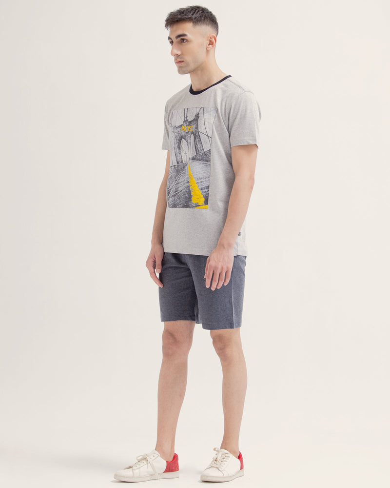 Men Printed T Shirt - Engine - Buy Now