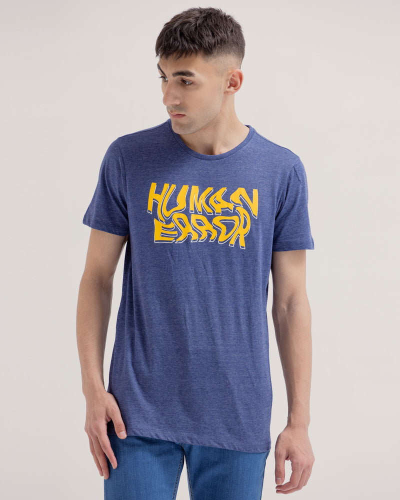 Men "Human Error" T Shirt - Engine - Buy Now