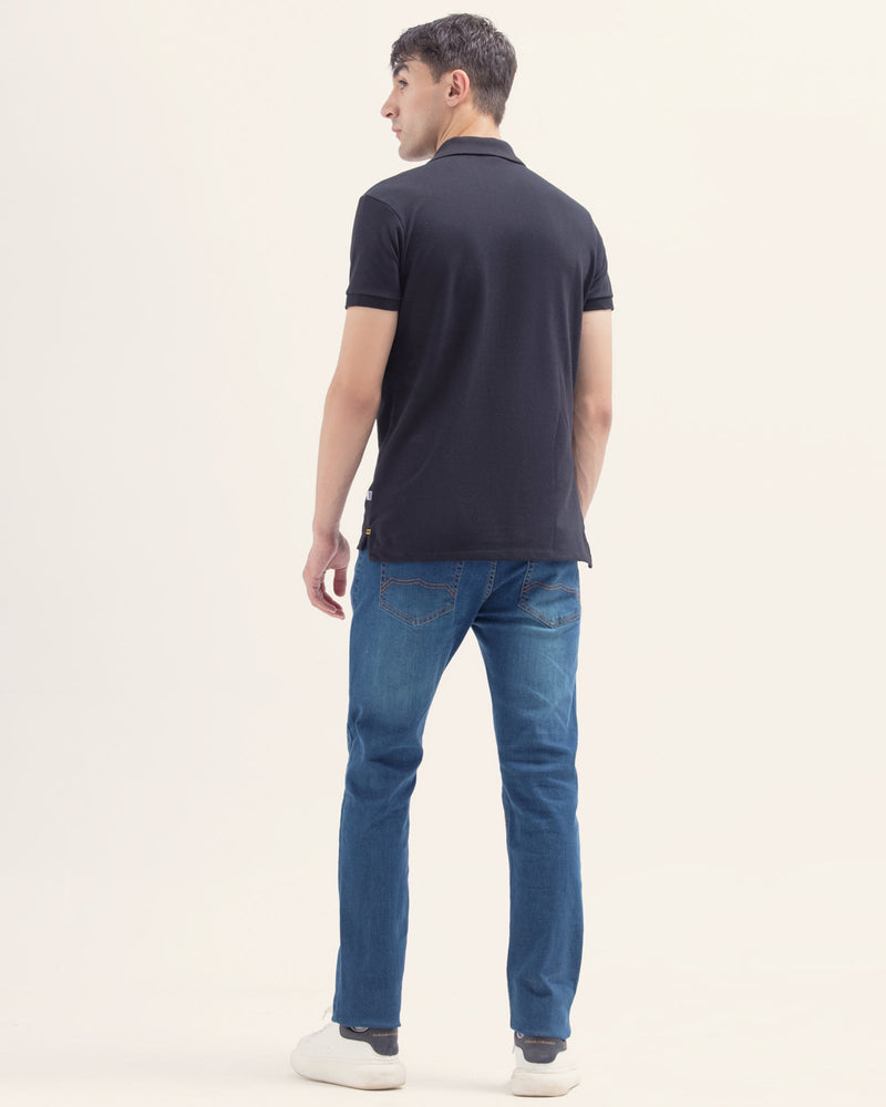 Men Panel Polo Tee - Engine - Buy Now