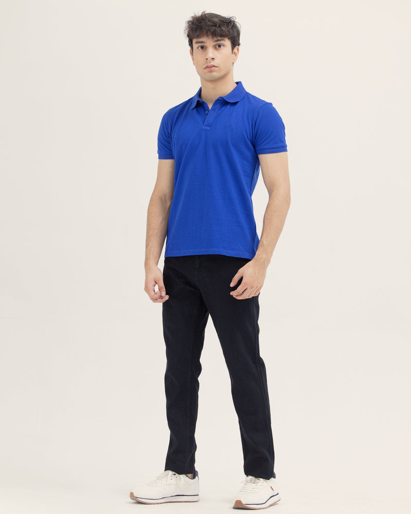 Men Solid Polo - Engine - Buy Now