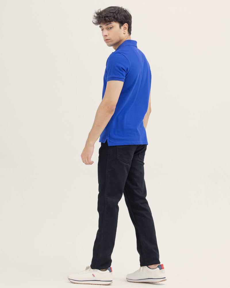 Men Solid Polo - Engine - Buy Now