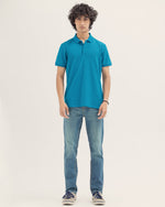 Men Solid Polo - Engine - Buy Now