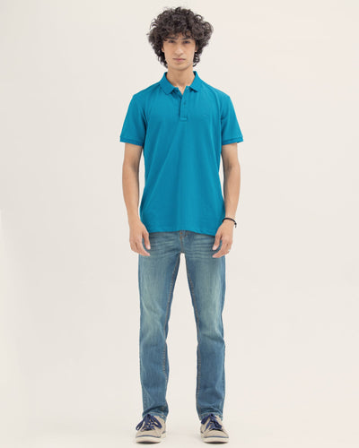 Men Solid Polo