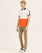 Men Color Block Polo For MEN - ENGINE