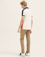 Men Color Block Polo - Engine - Buy Now