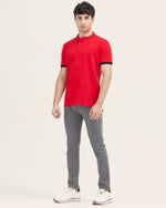 Men Ban Collar Polo - Engine - Buy Now