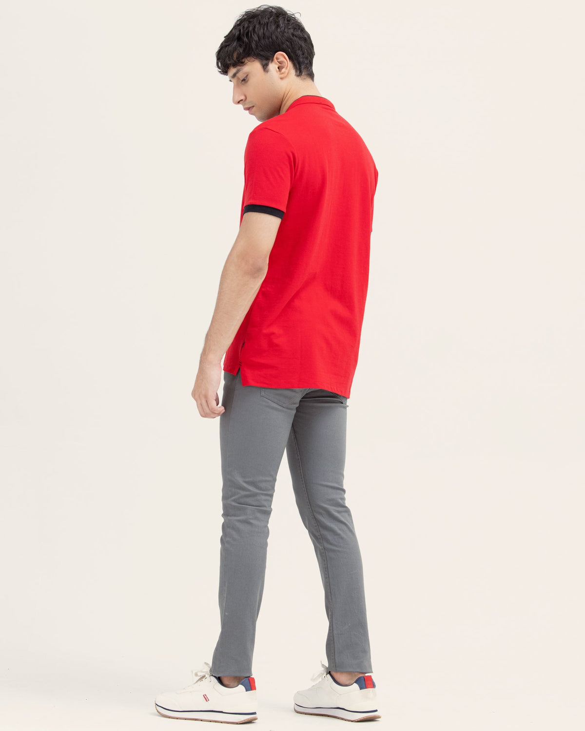 Men Ban Collar Polo - Engine - Buy Now
