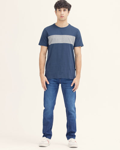 Men Color Block T Shirt