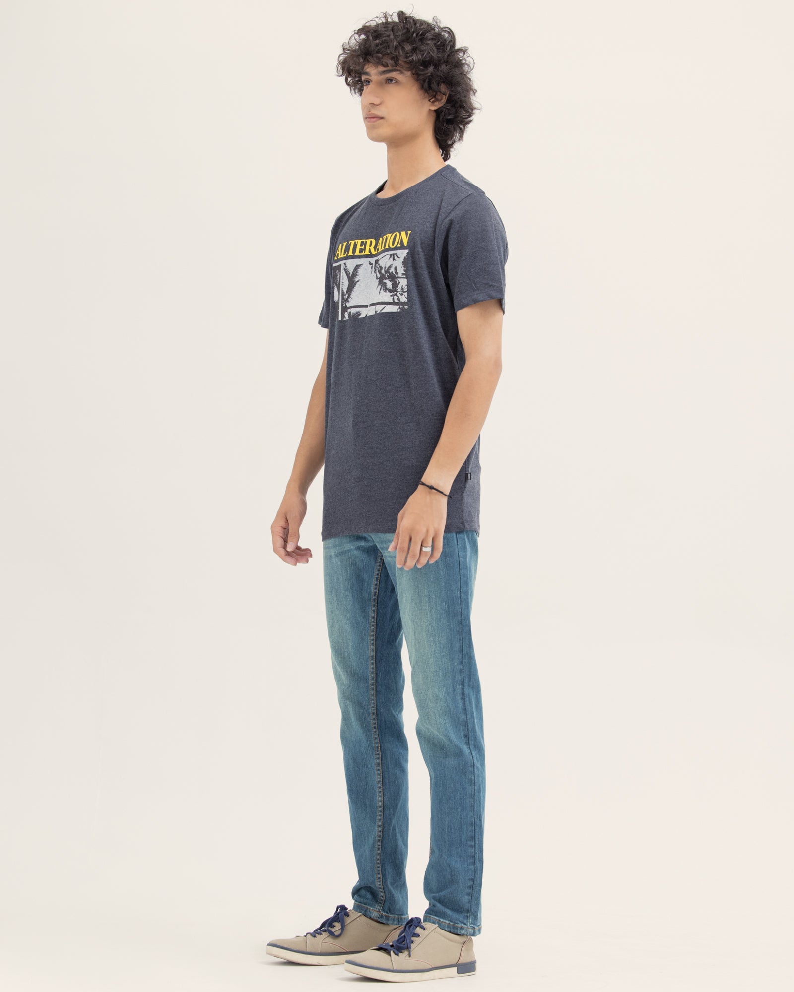 Men Printed T Shirt - Engine - Buy Now