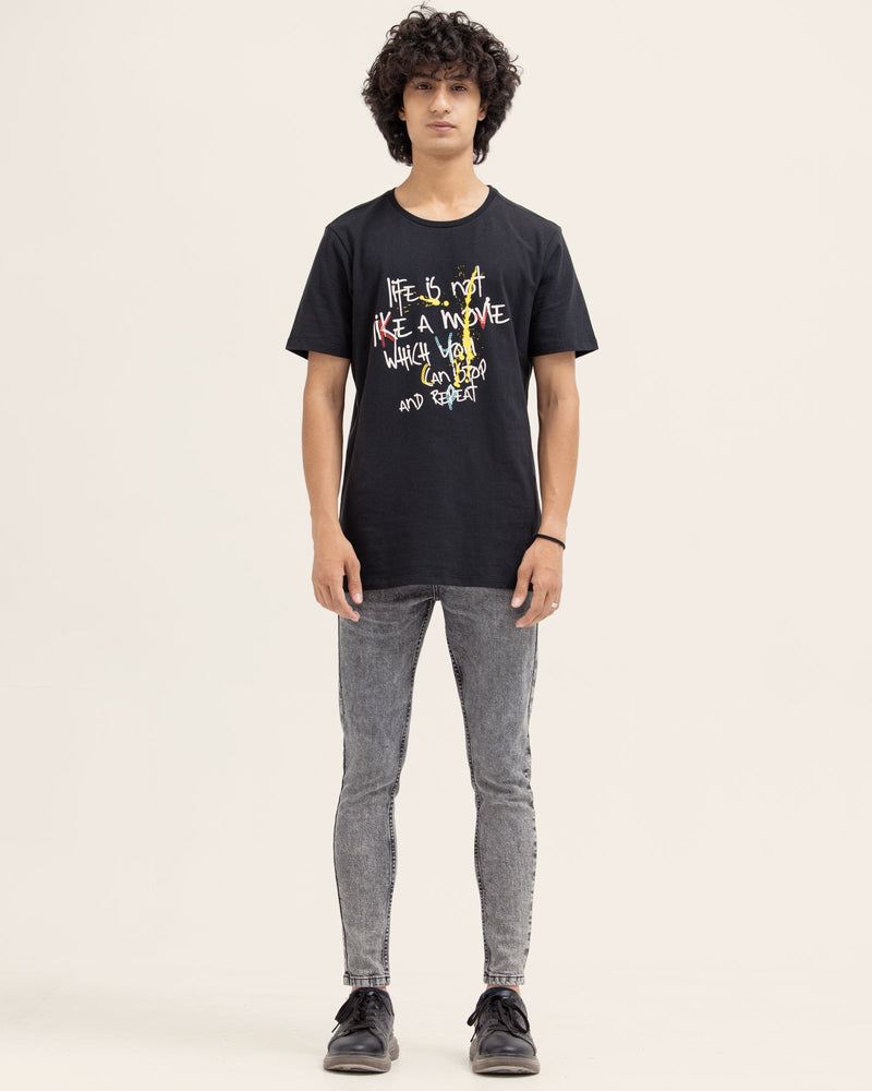 Men Printed T Shirt - Engine - Buy Now