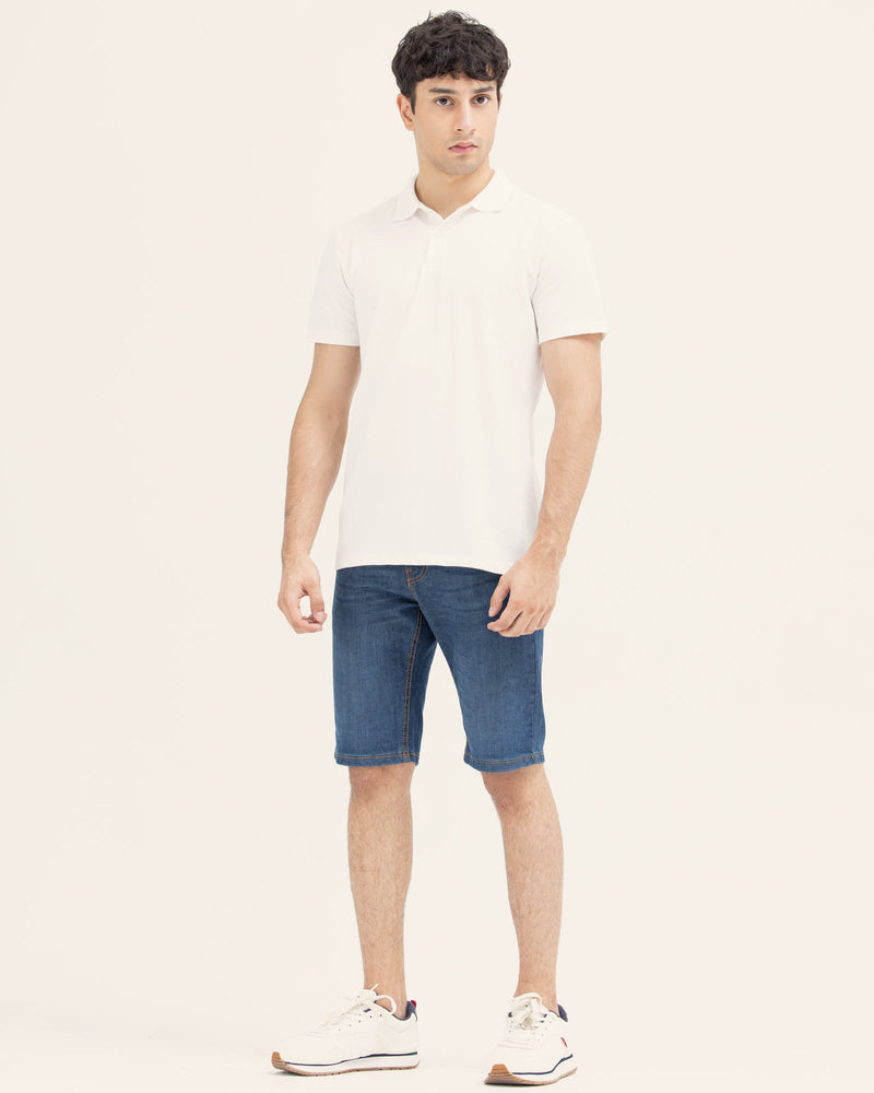 Men Solid Polo - Engine - Buy Now