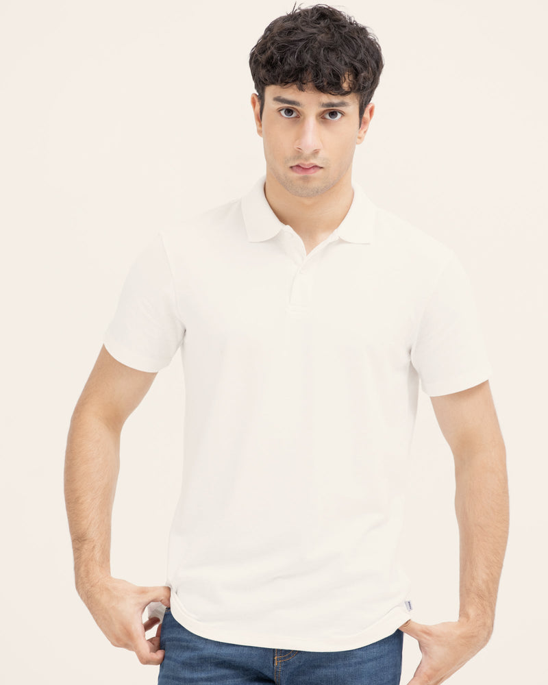 Men Solid Polo - Engine - Buy Now