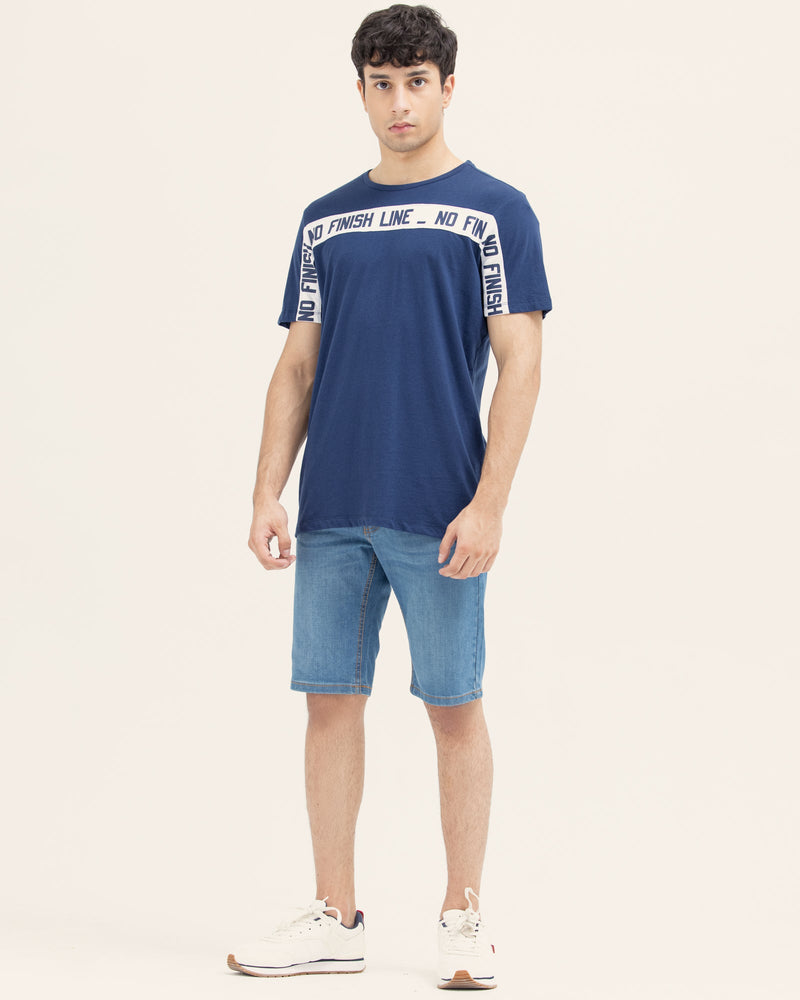 Men Striped T Shirt - Engine - Buy Now