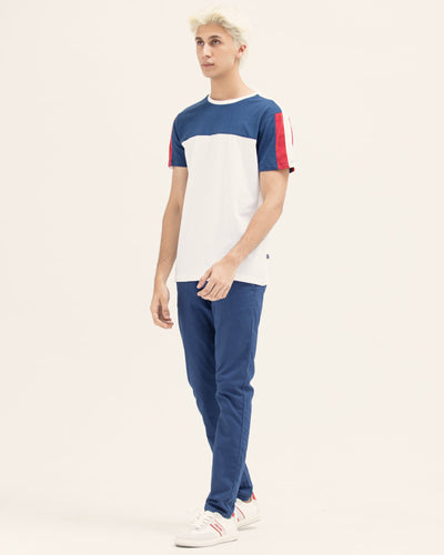 Men Color Block T Shirt