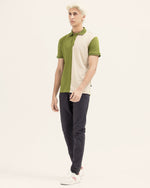 Men Color Block Polo - Engine - Buy Now