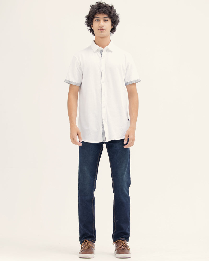 Men Plain Button Down - Engine - Buy Now