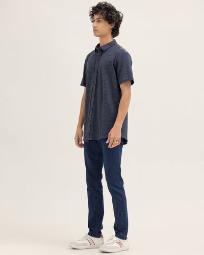 Men Basic Button Down