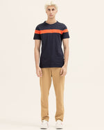 Men Striped T Shirt - Engine - Buy Now