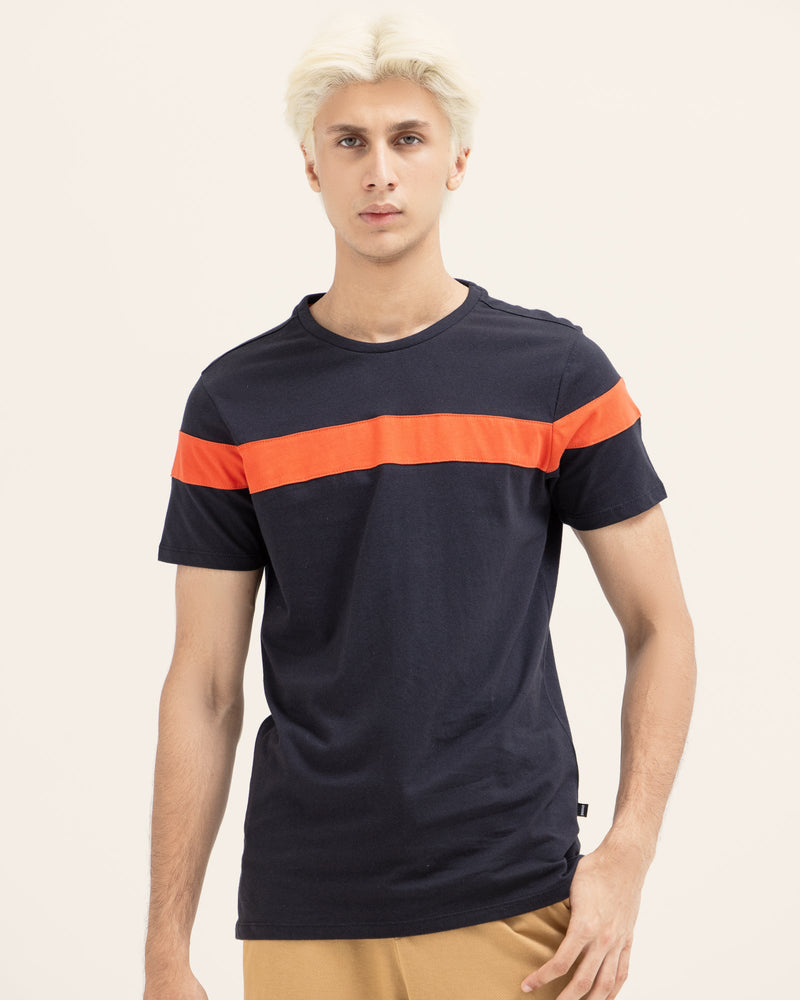 Men Striped T Shirt - Engine - Buy Now