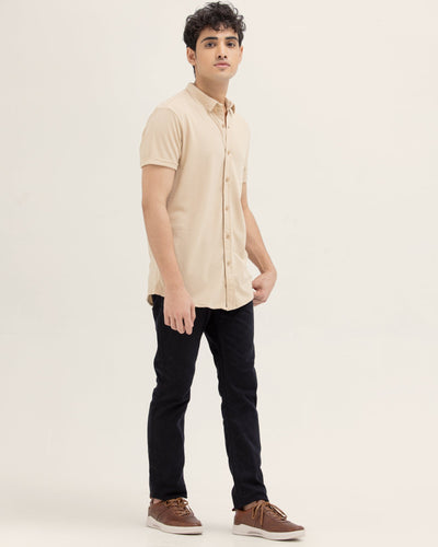 Men Basic Button Down