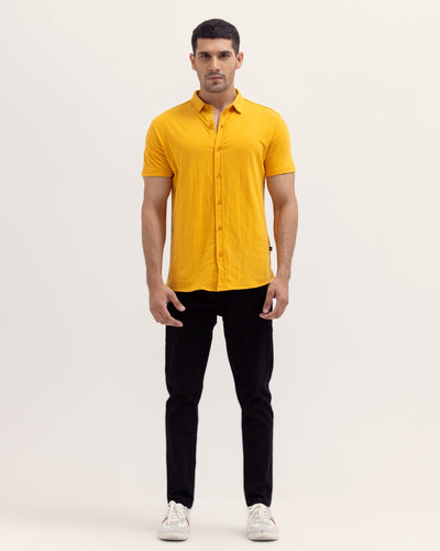Men Basic Button Down