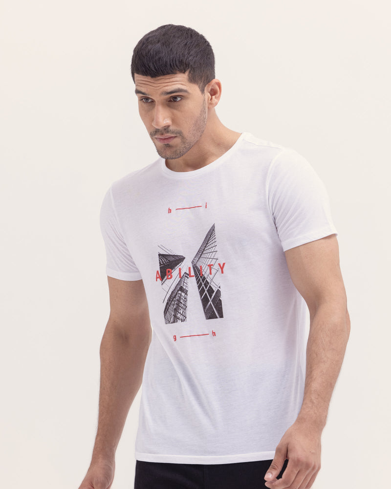 Men Panel T Shirt - Engine - Buy Now
