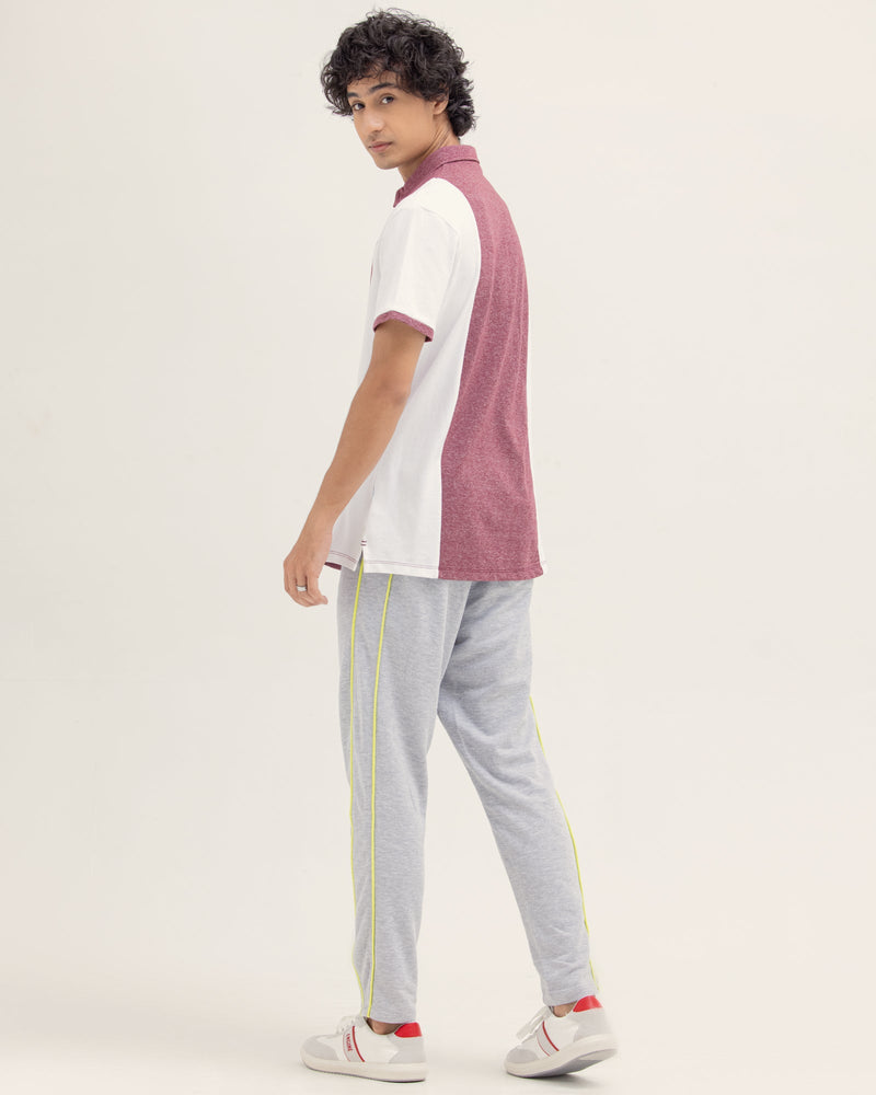 Men Panel Polo Tee - Engine - Buy Now