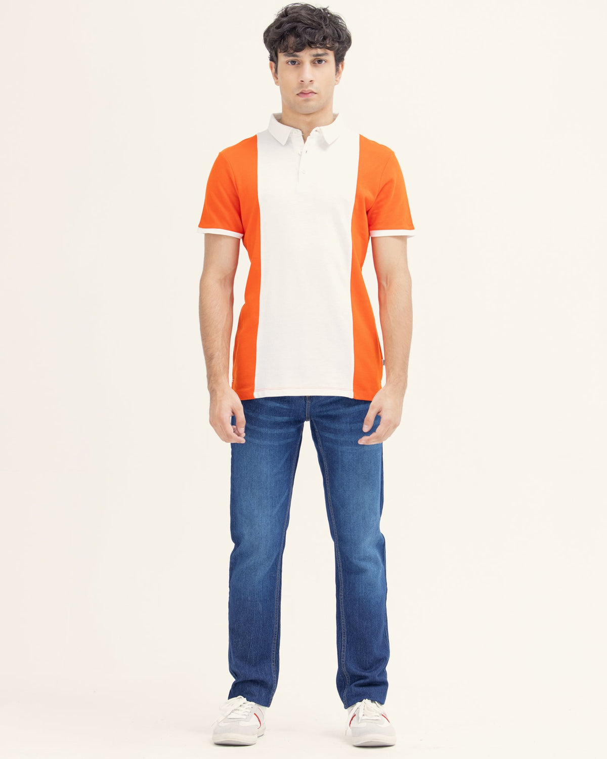Men Panel Polo Tee - Engine - Buy Now