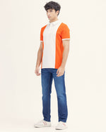 Men Panel Polo Tee - Engine - Buy Now