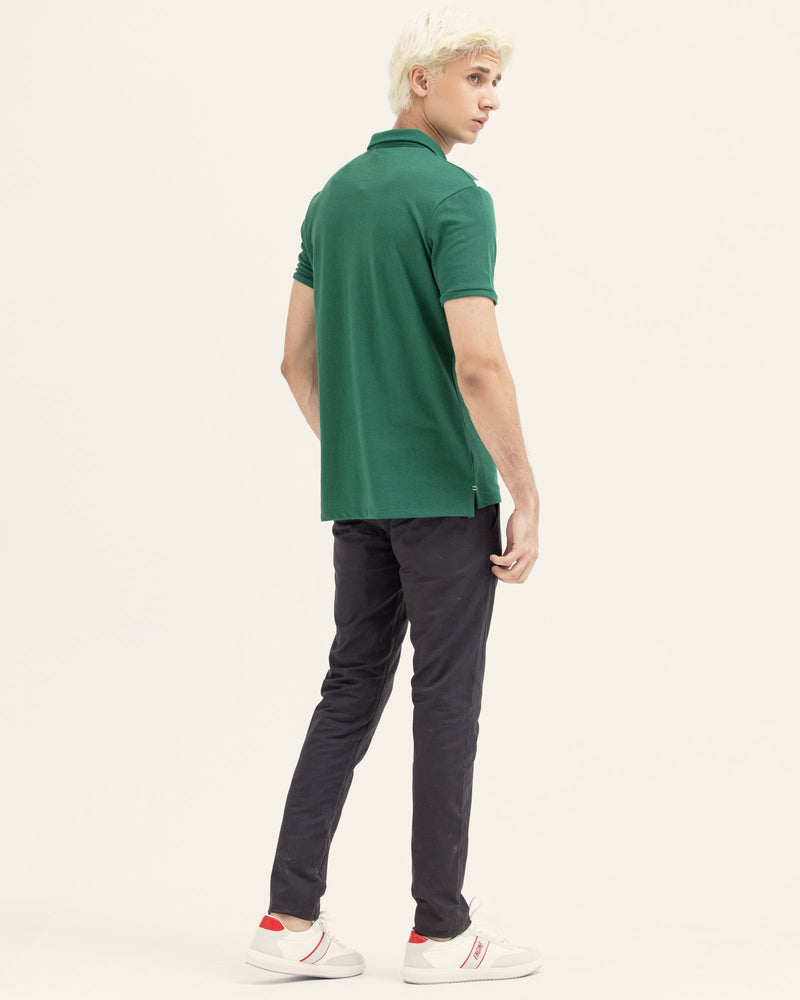 Men Panel Polo Tee - Engine - Buy Now