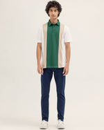 Men Panel Polo Tee - Engine - Buy Now