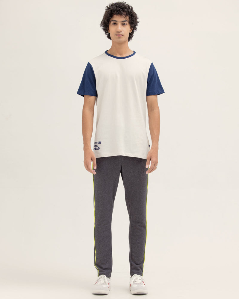 Men Colored Sleeves T Shirt - Engine - Buy Now