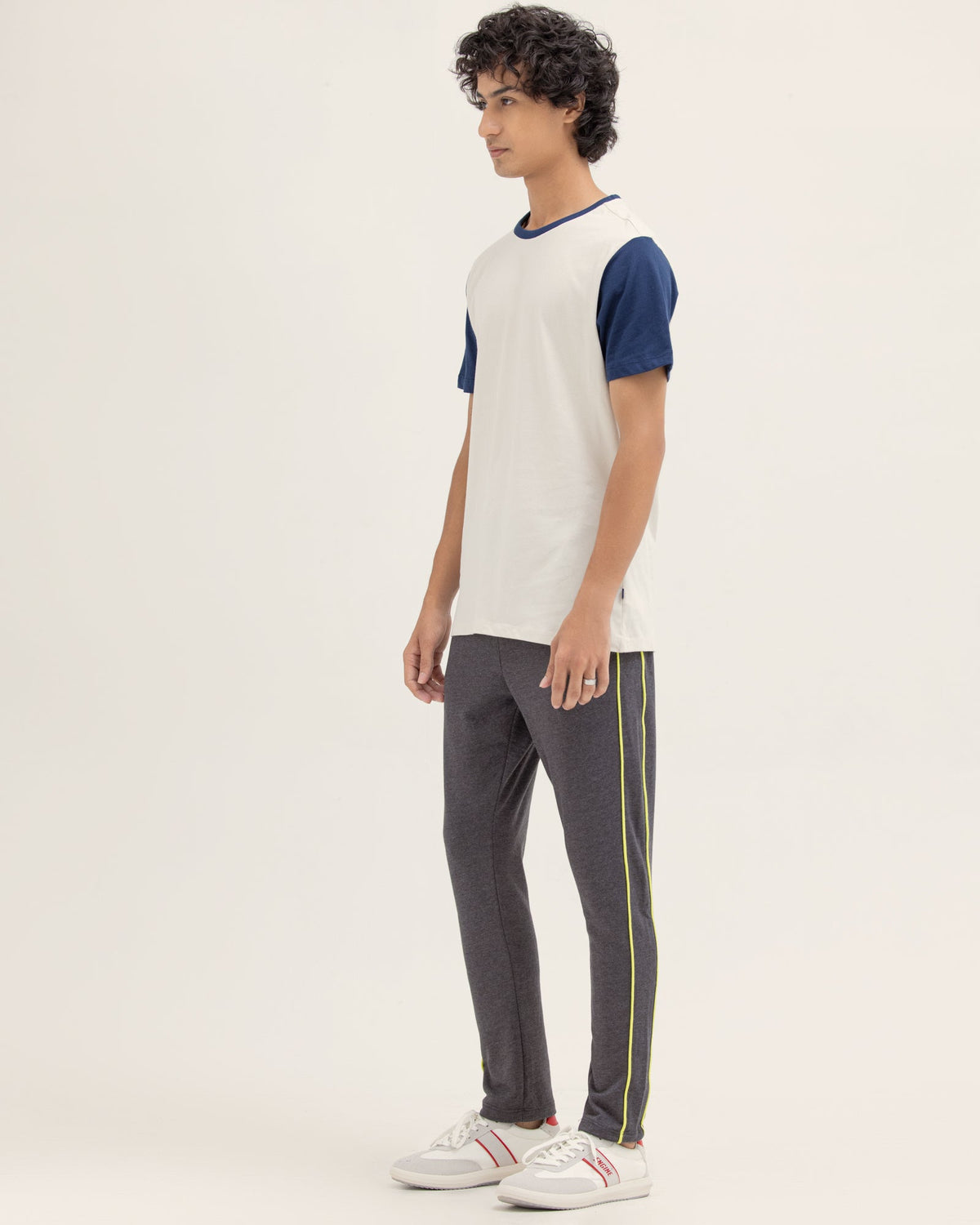 Men Colored Sleeves T Shirt - Engine - Buy Now