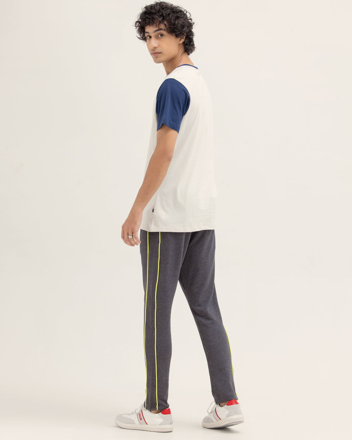 Men Colored Sleeves T Shirt - Engine - Buy Now