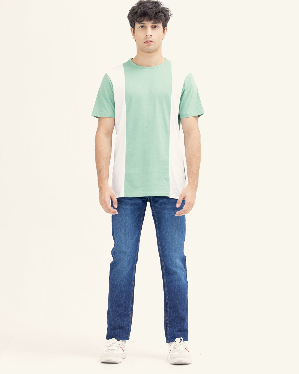 Men Color Block T Shirt - Engine - Buy Now
