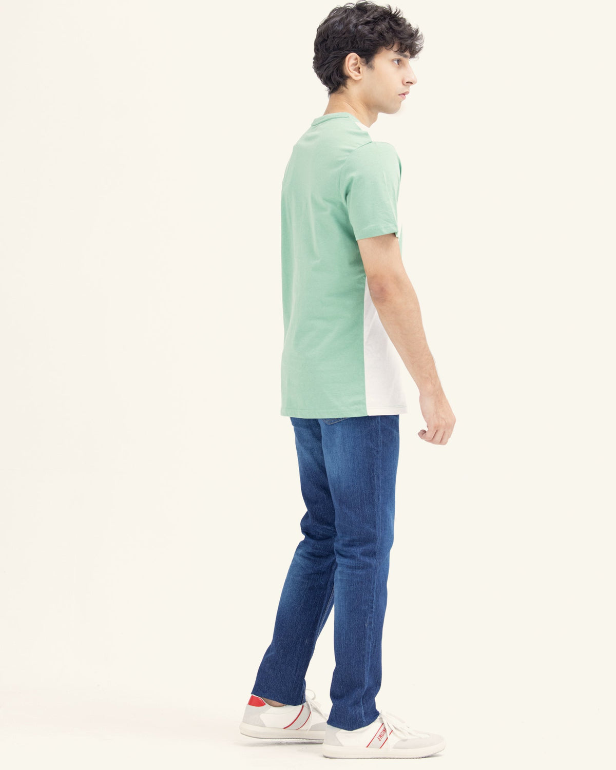 Men Color Block T Shirt - Engine - Buy Now