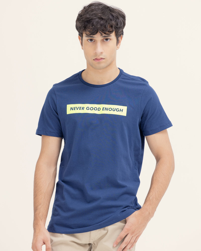 Men "Never Good Enough" T Shirt - Engine - Buy Now